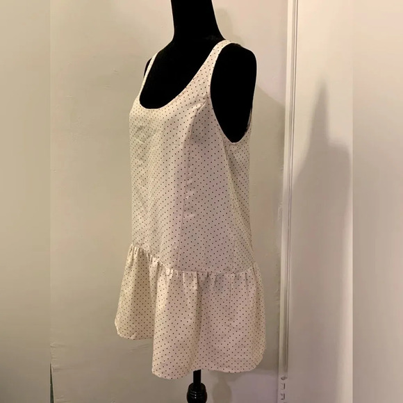 COINCIDENCE & CHANCE by URBAN OUTFITTERS Drop Waist Polka Dot Dress - Picture 2 of 8